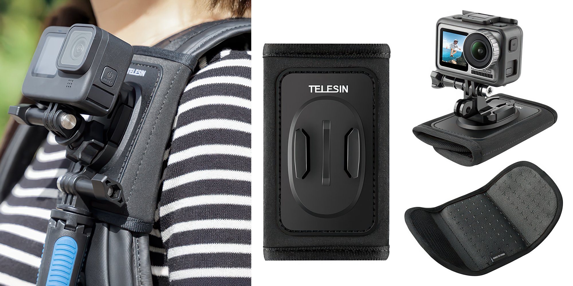 Mocowanie na plecak Telesin GP-BPM-005 do kamer sportowych